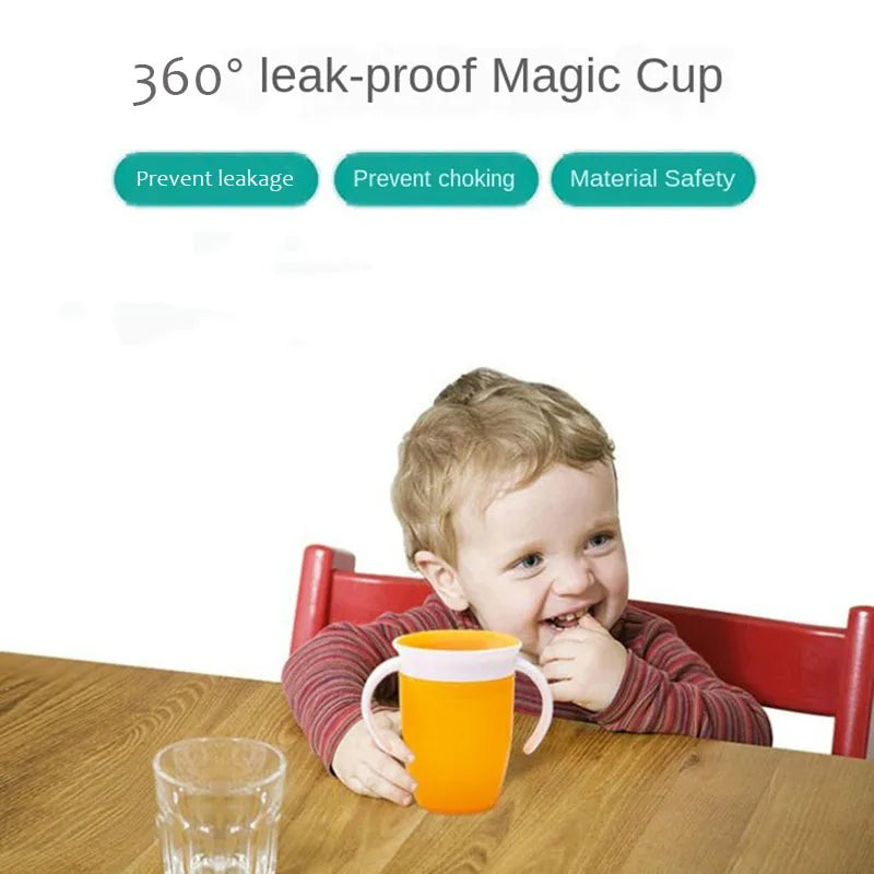 360° Toddler Training Cup with Double Handles