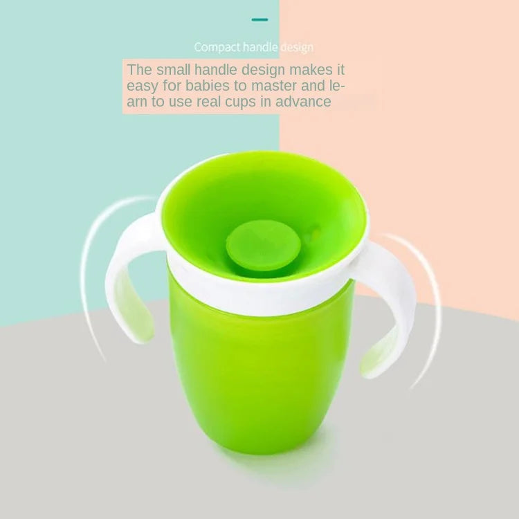 360° Toddler Training Cup with Double Handles