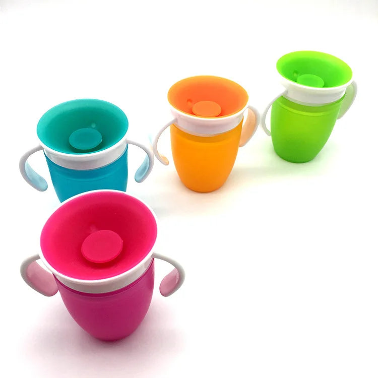 360° Toddler Training Cup with Double Handles