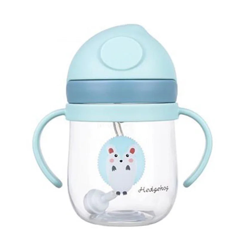 Kids Cartoon Sippy Cup with Double Handles