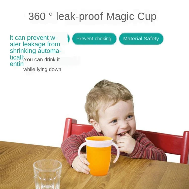 360° Toddler Training Cup with Double Handles