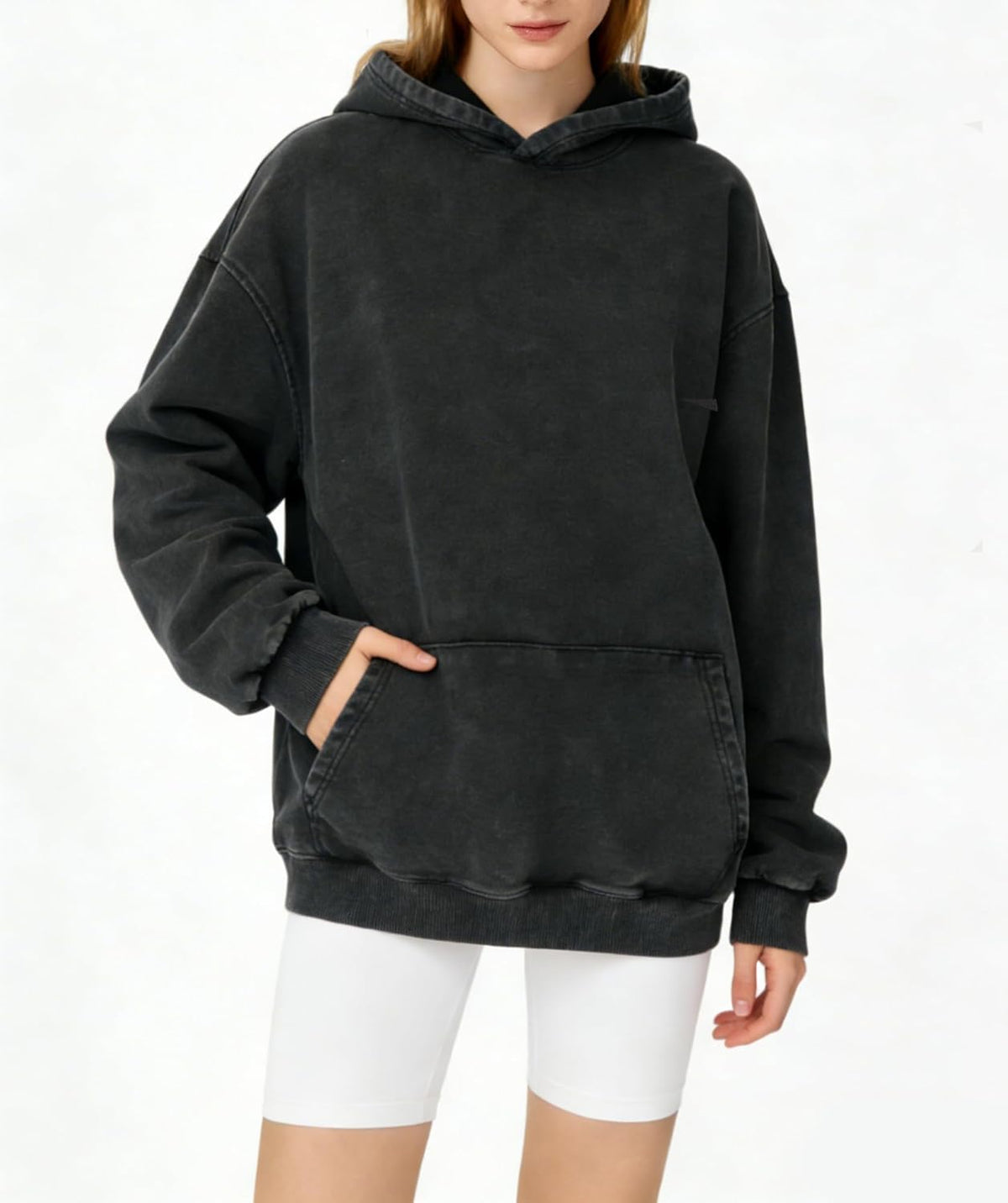 SoIcyBadd Over sized Vintage Hoodie